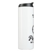 Pickleball Thermal Tumbler-Tasse Thermosbecher (Nach links gedreht)