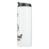 Pickleball Thermal Tumbler-Tasse Thermosbecher (Nach rechts gedreht)