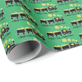 Pickleball Training I Dink I Can Yellow Ball Geschenkpapier (Rolleneckpunkt)