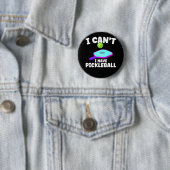 Pickleball Training Joke Pickleball Player Button (Beispiel)