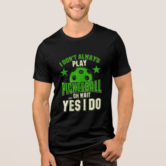 Pickleball Tri-Blend Shirt (Vorderseite)