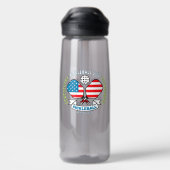Pickleball Trinkflasche (Rückseite)