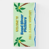 Pickleball-Turnier 4 x 8 Außenbanner Banner (Vertikal)