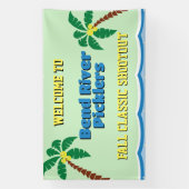 Pickleball Turnier 6 x 10 Außenbereich Banner (Vertikal)