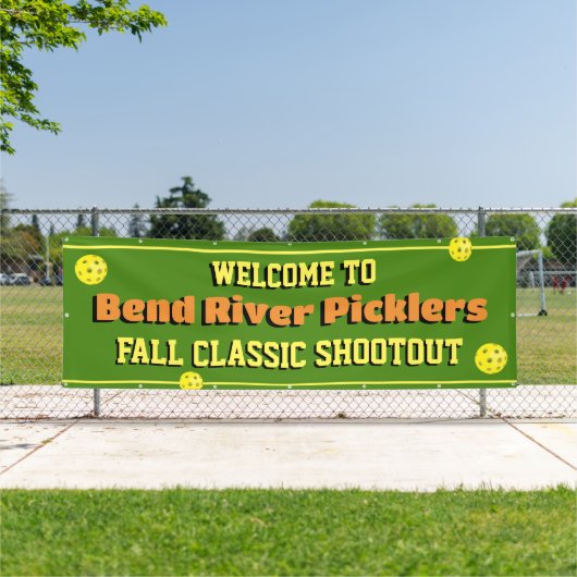 Pickleball-Turnier Banner (InSitu)