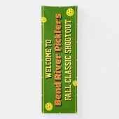 Pickleball-Turnier Banner (Vertikal)