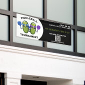 Pickleball Turnier Dill Pickle Team Game Event Banner (Äußeres Gebäude)