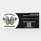 Pickleball Turnier Dill Pickle Team Game Event Banner (Horizontal)