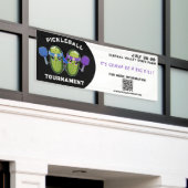 Pickleball Turnier Dill Pickle Team Game Event Banner (Äußeres Gebäude)
