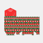 Pickleball Ugly Sweater Geschenkschachtel (Ungefaltet)