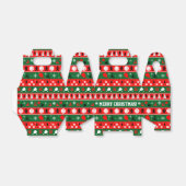 Pickleball Ugly Sweater Gift Geschenkschachtel (Ungefaltet)