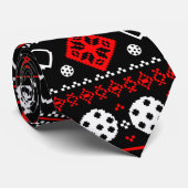 😄 Pickleball 🎄 Uguler Weihnachts-Sweatstil Krawatte (Gerollt)