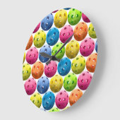 Pickleball-Uhr Große Wanduhr (Winkel)