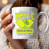 Pickleball Uncle Like Regular Onkel nur Cooler Zweifarbige Tasse