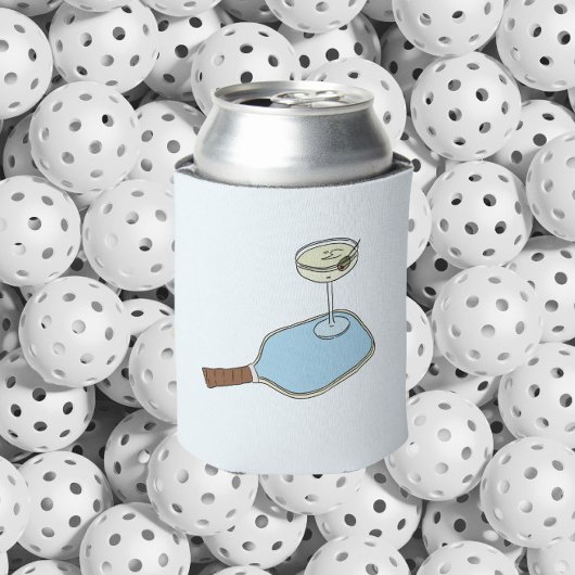 Pickleball und Martini Dosenkühler