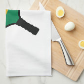 PICKLEBALL UND PADDLE HANDTUCH (Viertel Falte)