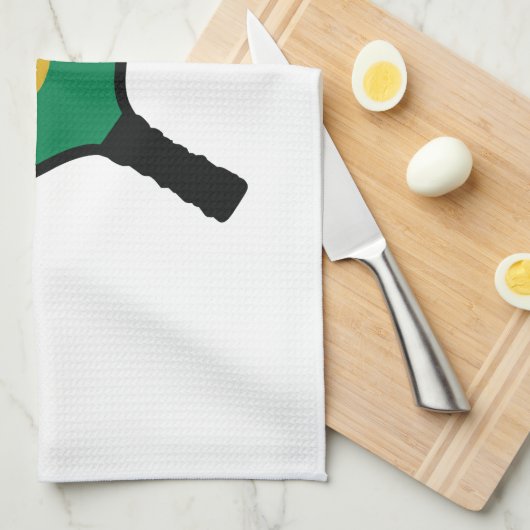 PICKLEBALL UND PADDLE HANDTUCH (Viertel Falte)