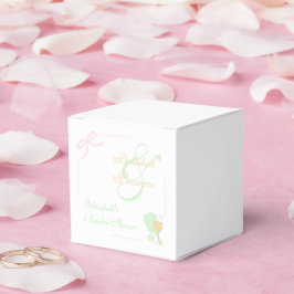 Pickleball- und Prosecco-Brautjunggesellinnenabsch Geschenkschachtel