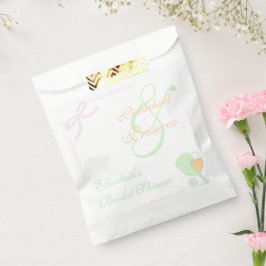 Pickleball- und Prosecco-Junggesellinnenabschied Geschenktütchen