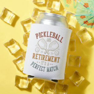 Pickleball und Ruhestand Es ist eine perfekte Über Dosenkühler
