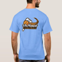 Pickleball Unisex T - Shirt Pocket & Back Logo