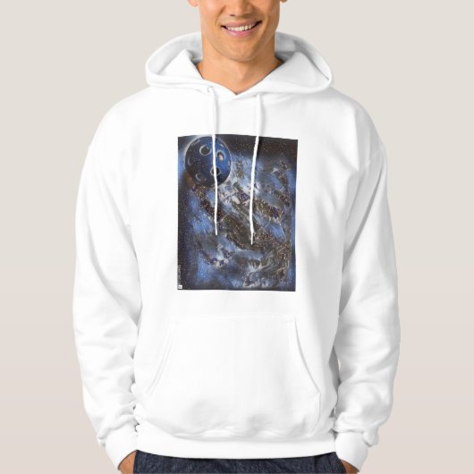 Pickleball_Universe/Galaxy-Hoody  Hoodie (Vorderseite)