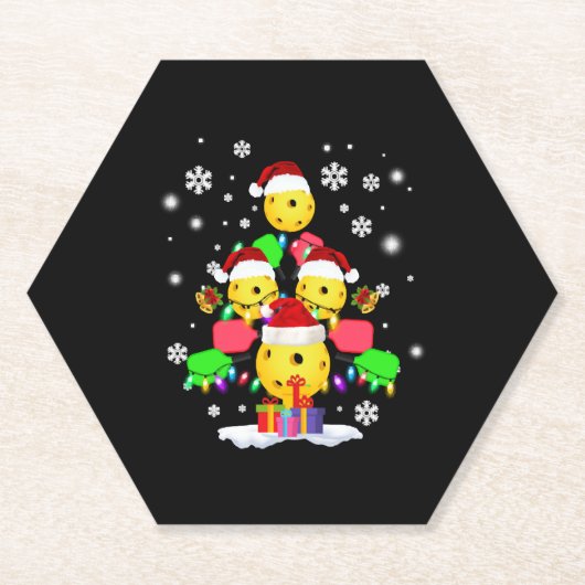 Pickleball Untersetzer (Vorderseite)