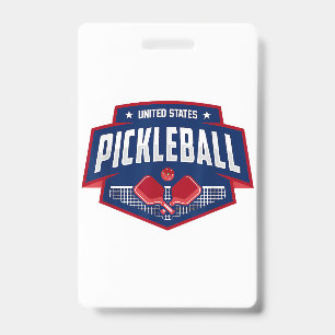 Pickleball Unterstütze das Team Pickleball Spieler Ausweis