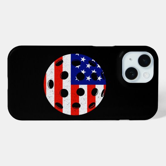 Pickleball USA - Pickleball Case-Mate iPhone Hülle (Rückseite (Horizontal))