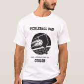 Pickleball-Vater-Geschenk - T-Shirt (Vorderseite)