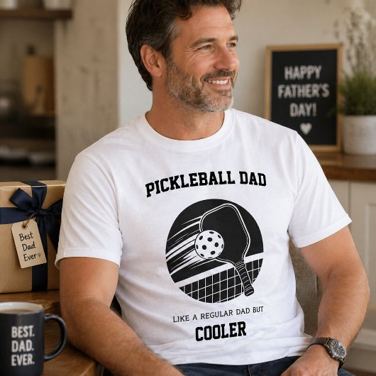 Pickleball-Vater-Geschenk - T-Shirt