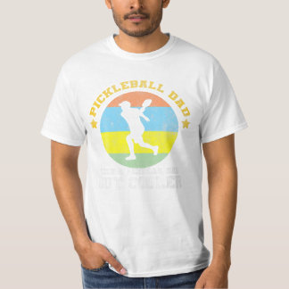 Pickleball-Vater wie ein regelmäßiger Vater T-Shirt