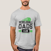 Pickleball Vaters Club Varsity Style individuell a T-Shirt (Vorderseite)