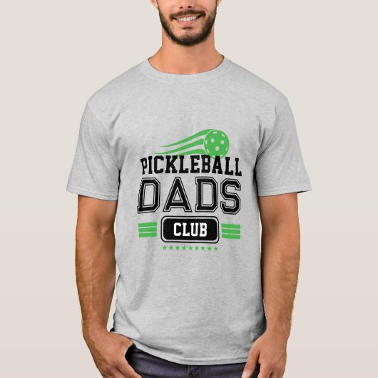 Pickleball Vaters Club Varsity Style individuell a T-Shirt (Vorderseite)