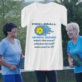 Pickleball verbessert den Erinnerungswitz-T - Shir T-Shirt