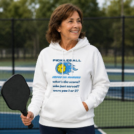 Pickleball verbessert Erinnerung an die lustige Fr Hoodie