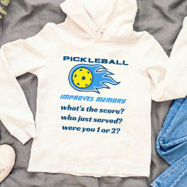 Pickleball verbessert Erinnerung an die lustige Fr Hoodie