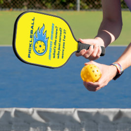 Pickleball verbessert Gedächtnisgefühl Schläger