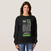 Pickleball verbessert Memory Dink Player usa Sweatshirt (Vorne ganz)