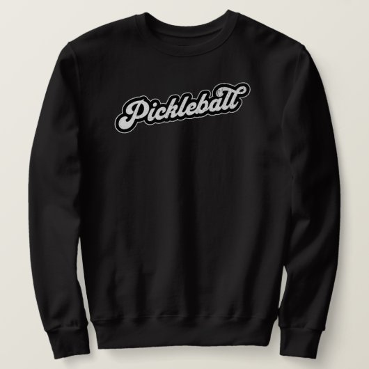 Pickleball Vintag Retro Sweatshirt (Design vorne)