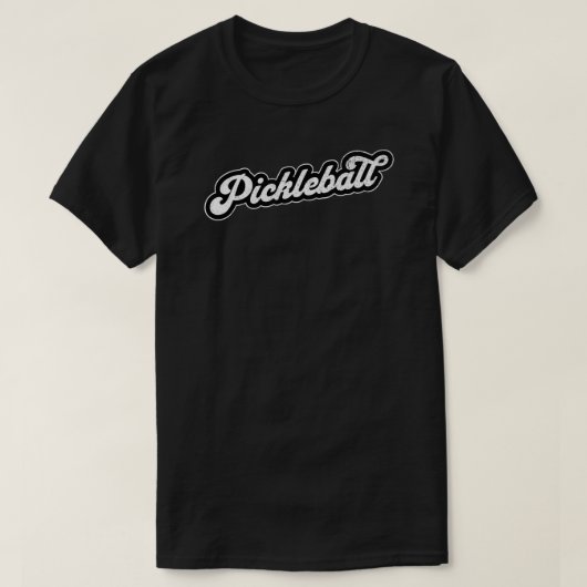 Pickleball Vintag Retro T-Shirt (Design vorne)