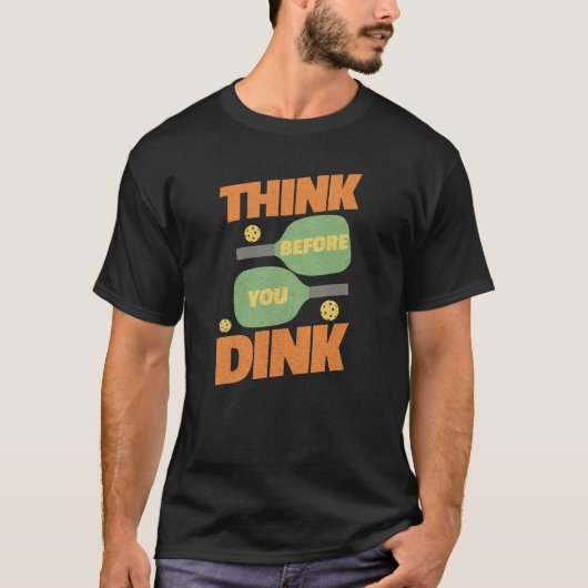 Pickleball Vintager Dink T-Shirt (Vorderseite)