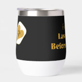 Pickleball Wedding Black and Gold Personalisiert (Rechts)