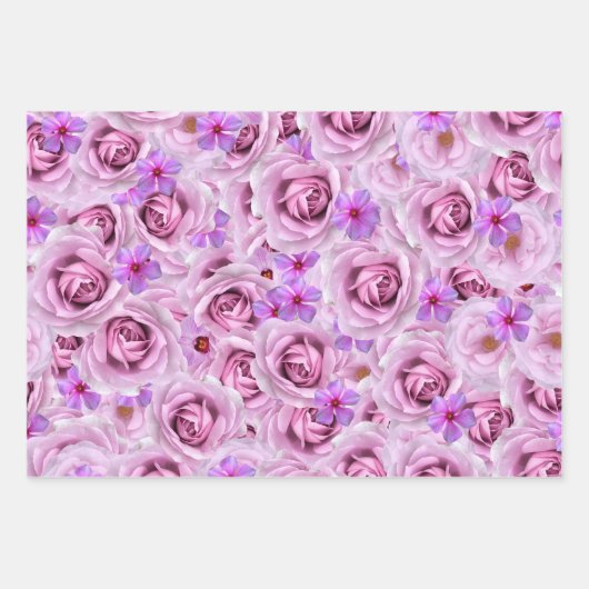 Pickleball Wedding Lavender Personalize Geschenkwr Geschenkpapier Set (Vorderseite 3)