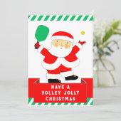 Pickleball Weihnachten (Stehend Vorderseite)