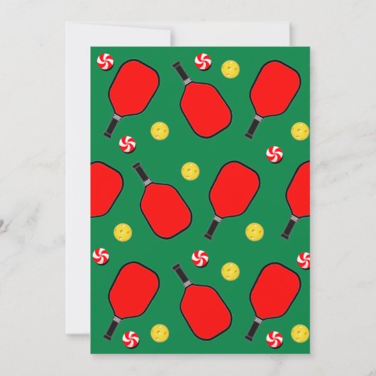 Pickleball Weihnachten (Vorderseite)