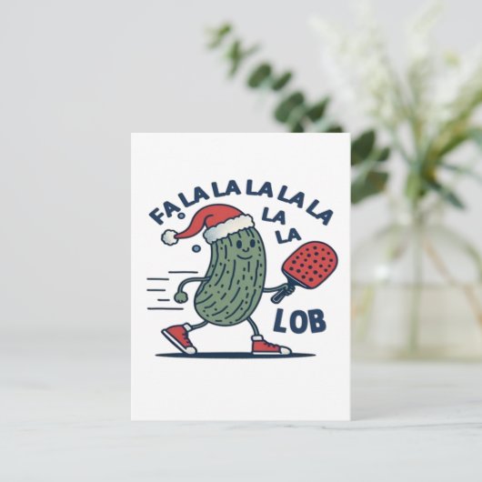 Pickleball Weihnachten (Stehend Vorderseite)