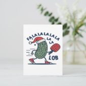 Pickleball Weihnachten (Stehend Vorderseite)