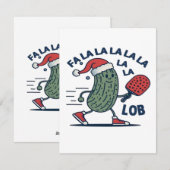 Pickleball Weihnachten (Vorne/Hinten)