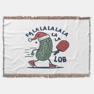 Pickleball Weihnachten Decke